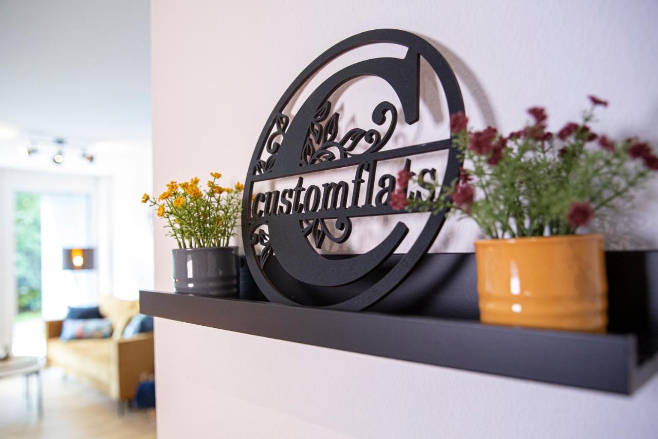 乌尔姆Customflats - Tiefgarage - Terrasse - Uninaehe公寓 外观 照片