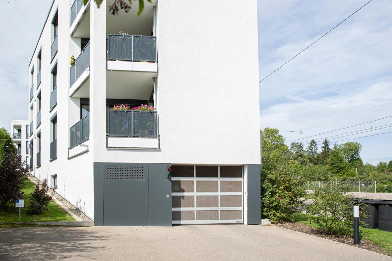 乌尔姆Customflats - Tiefgarage - Terrasse - Uninaehe公寓 外观 照片