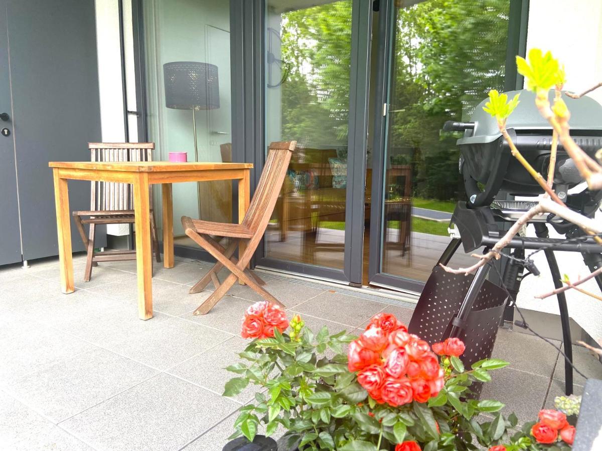乌尔姆Customflats - Tiefgarage - Terrasse - Uninaehe公寓 外观 照片